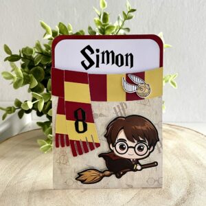 Invitation anniversaire « pochette »