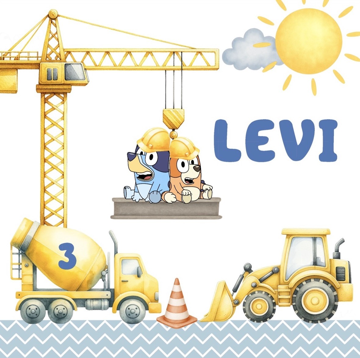 Bluey construction
