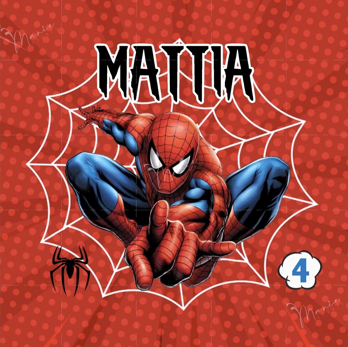 Spiderman rouge
