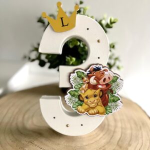 Chiffre / lettre personnalisé