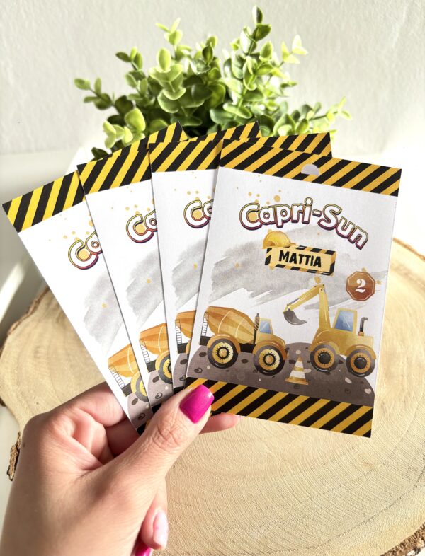 Étiquettes Capri-Sun