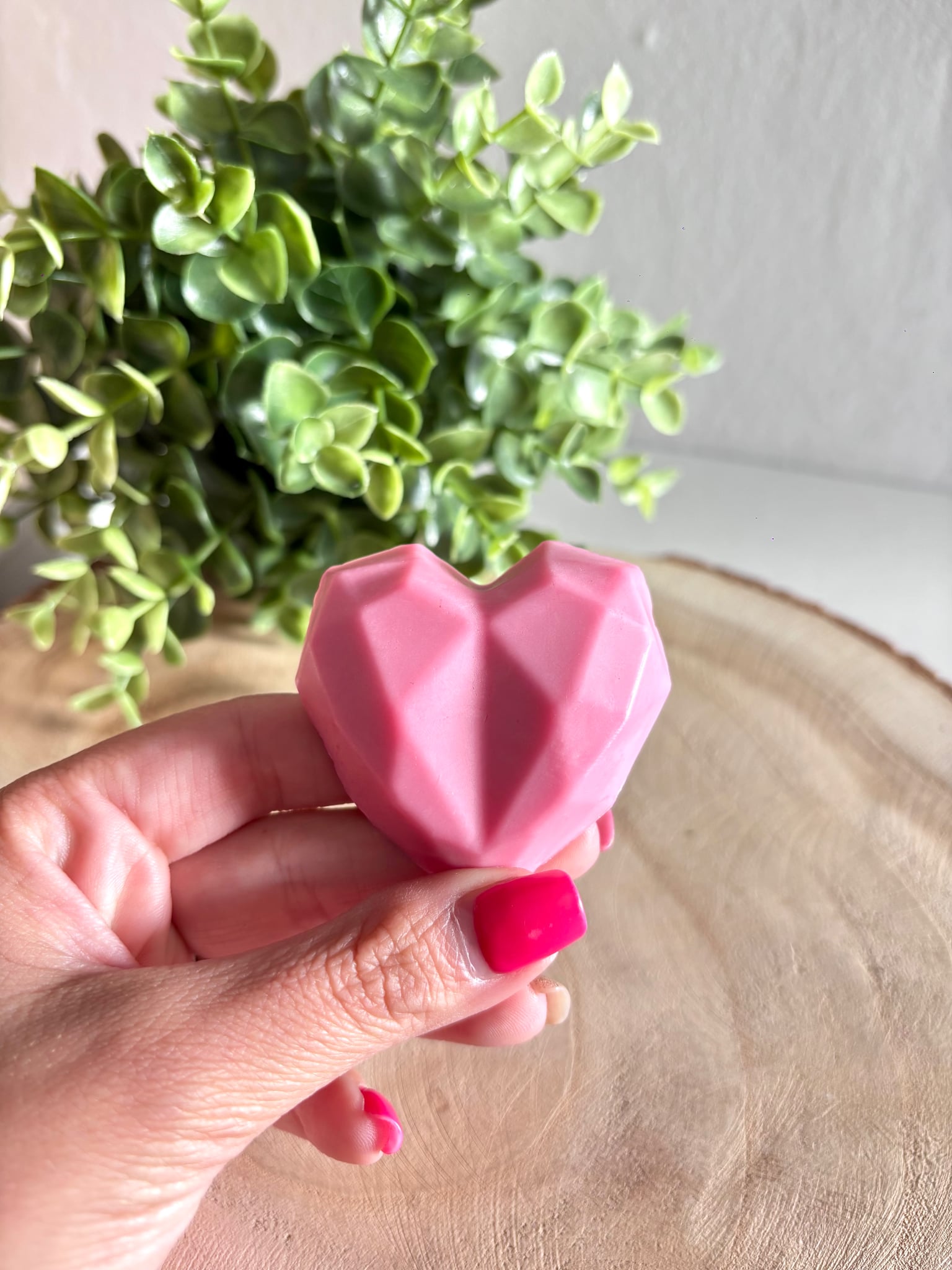 Savon coeur rose – Image 2